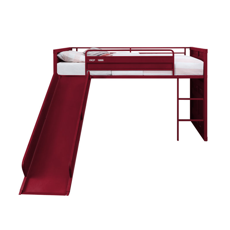 Lit mezzanine simple Merienda de Mason & Marbles, Rouge