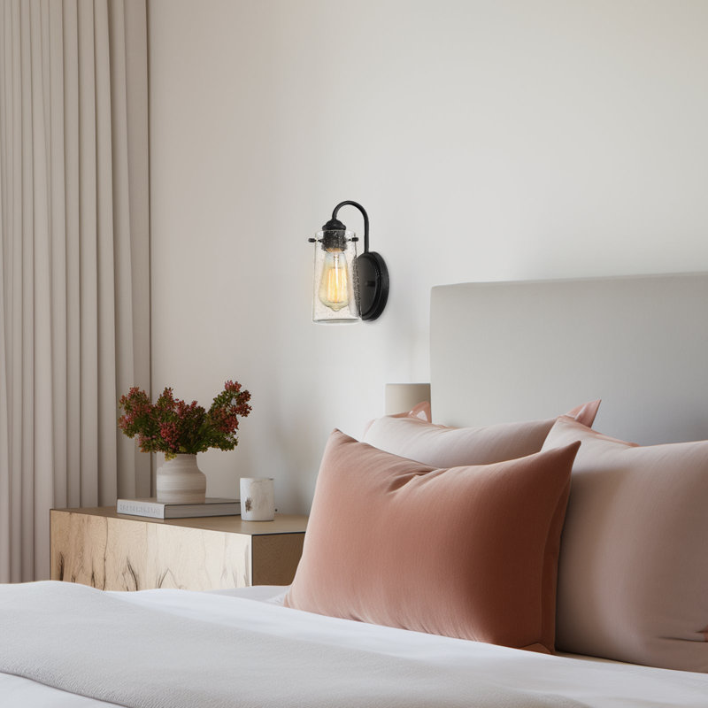 Gro Wall Sconce, Matte Black