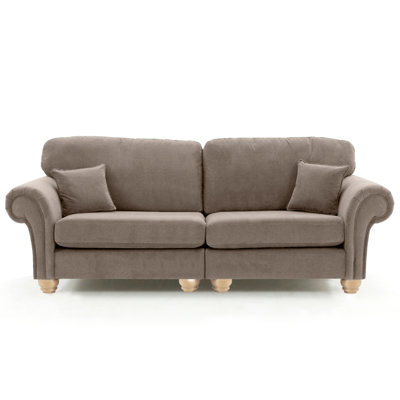 Foreston 4 Seater Velvet Sofa