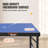 Mid-Size Ping Pong Table Foldable Table Tennis Game Table Indoor with Net