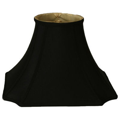 Abat-jour cloche en soie / shantung (araignée)