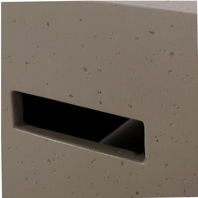 Foyer rectangulaire 14,75 po Mgo - 50 000 Btu