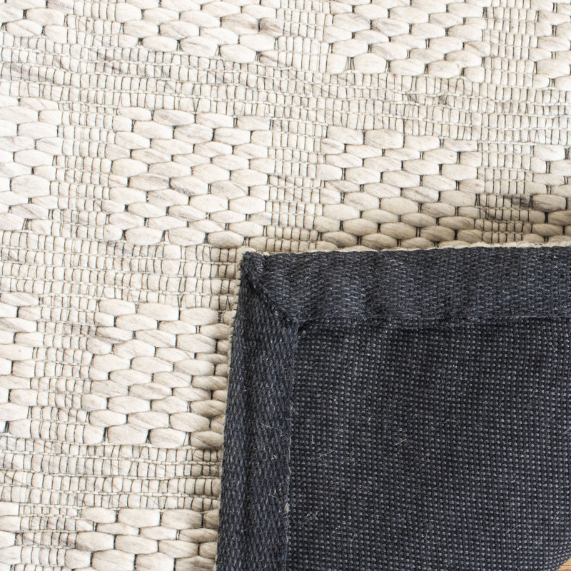Dahl Hand Loomed Performance Solid Color Rug, Rectangle 3' x 5'