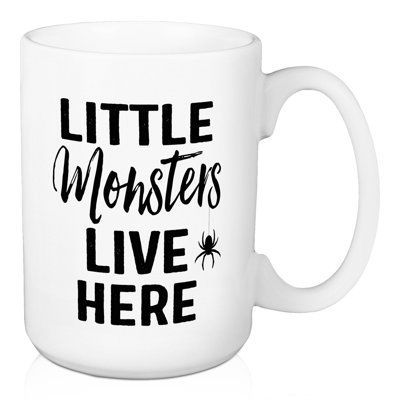 Grande tasse à café 15 onces little monstres live Barksdale