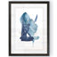 «Indigo Collide II» par Paul Cezanne - reproduction d'art encadrée-98117357-98117362