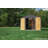 Ironwood Steel Hybrid Shed Kit 10 x 12 ft. Galvanized Anthracite