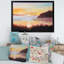 Sur le lac avec les roseaux - Peinture sur toile-60162190-60162196