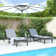 Adoniram 199.5cm Long Reclining Pine Double Chaise
