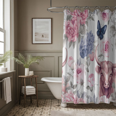 Rideau de douche Cow Scottish - Premium