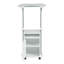 Chariot pour ordinateur portable à roulettes Techni Mobili - Hauteur ajustable (31,5 à 45,5 pouces)-119918062
