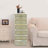 Storage Cabinet, Storage Organizer With Drawers And Wheels-1616047142