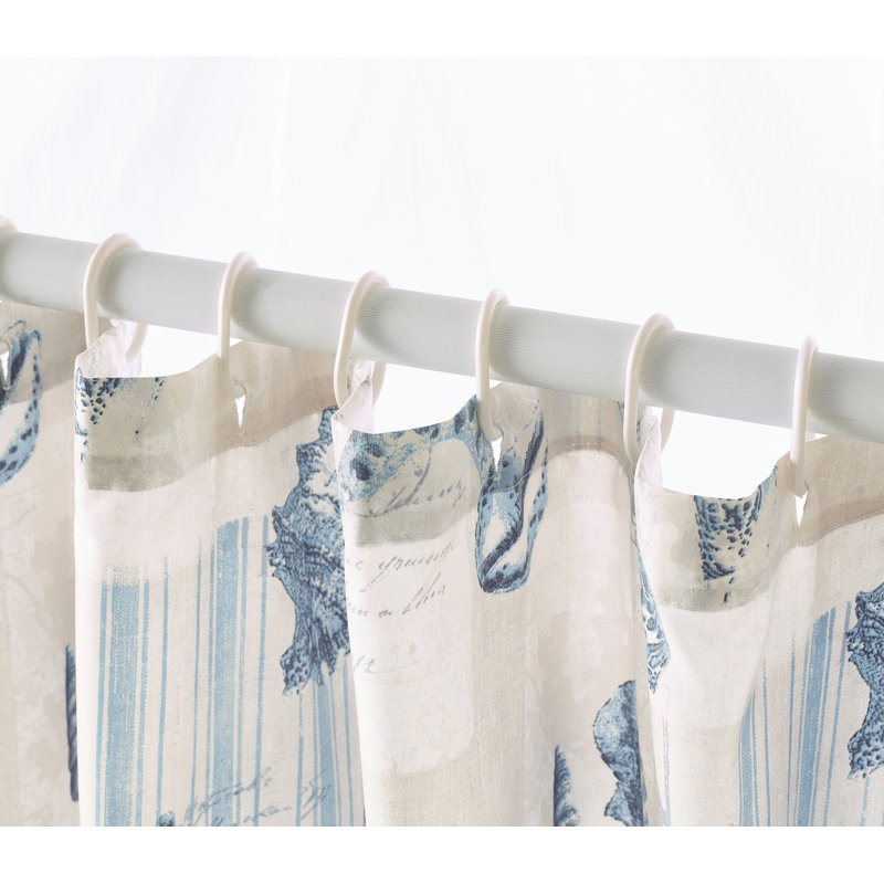 Mccreight Shower Curtain with Hooks Included