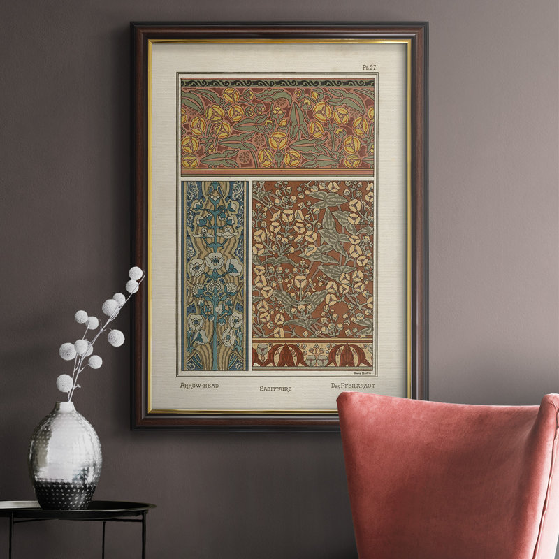 Nouveau Decorative II - cadre photo, impression sur toile, H 27 po x l 18 po x P 2,5 po