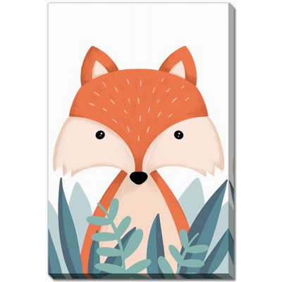 Fox Canvas Wall Art