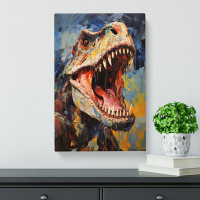 Tyrannosaurus Rex Expressionism - Print