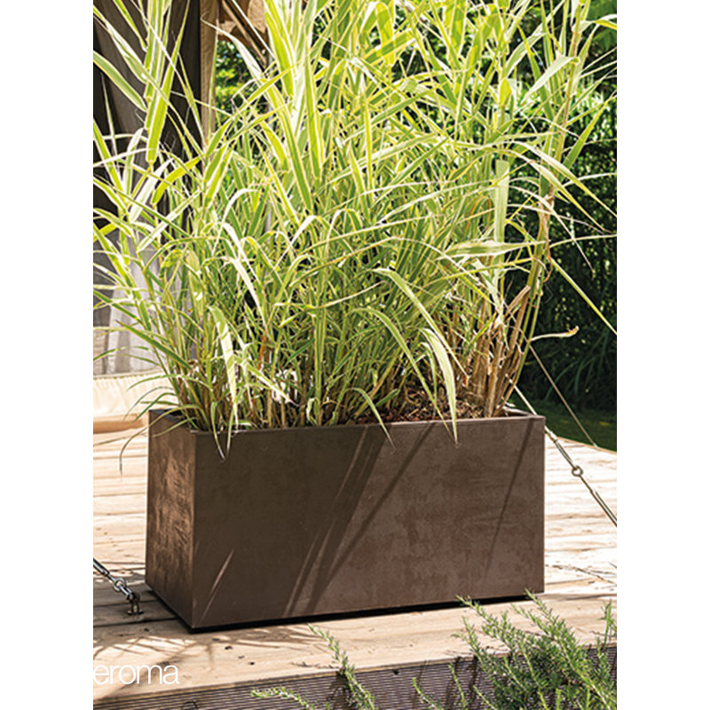 Millennium Trough, Brownstone, 39cm H x 99cm W x 39cm D