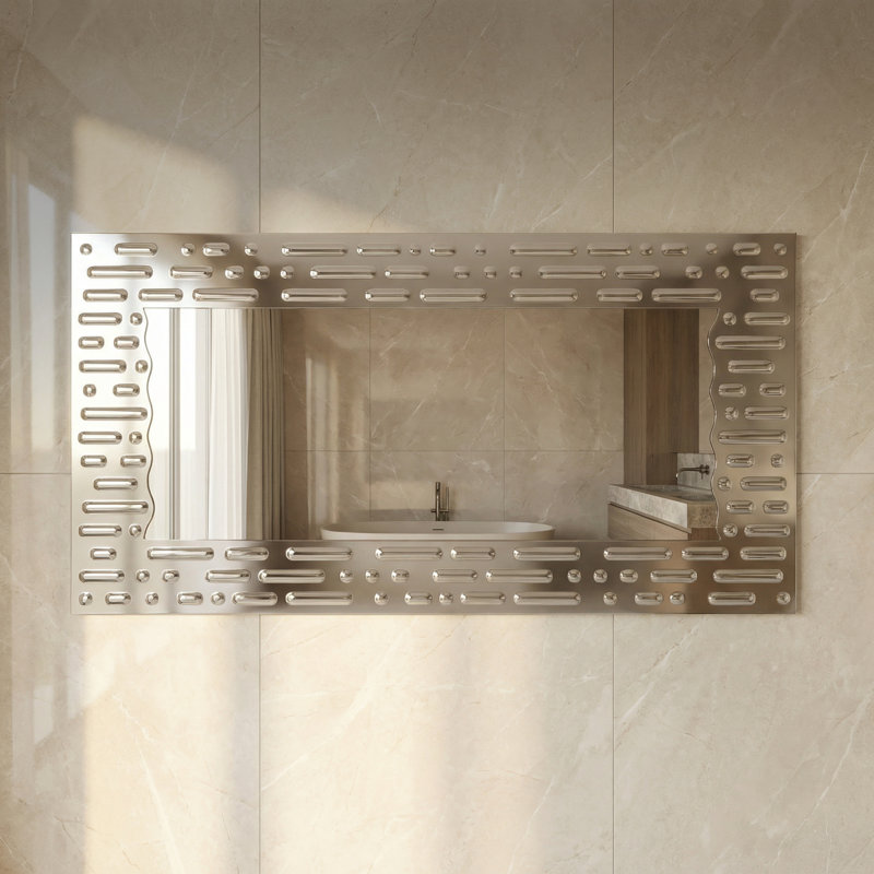 Ray Luxury Rectangular Double Vanity Mirror