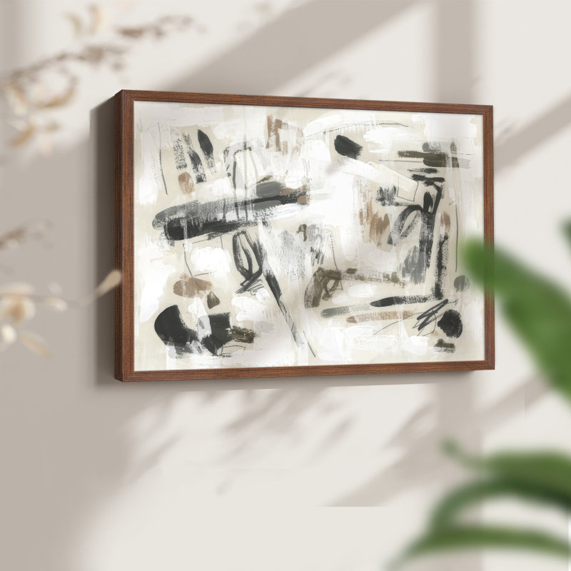 «Spinning Yarns II», reproduction encadrée, Noyer, H 16 po x l 20 po