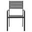 Zaina Stacking Patio Dining Armchair with Cushion