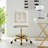 Modway Prim Armless Performance Velvet Drafting Chair-317570410