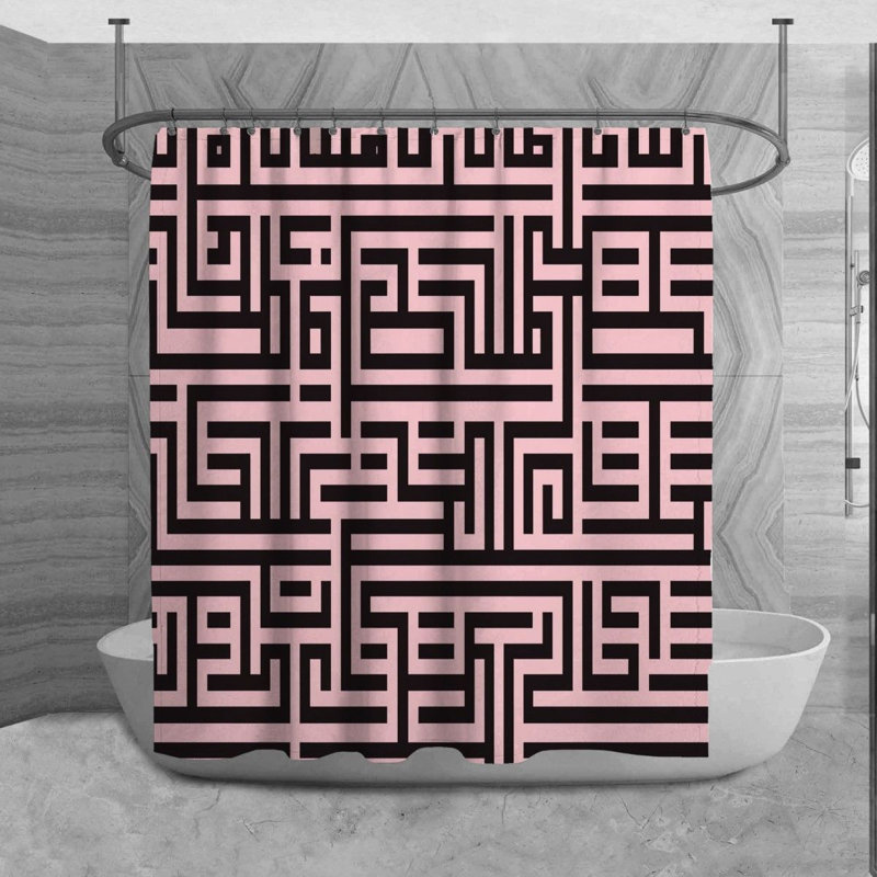 Rideau de douche Sylys, H 73 po x l 70 po