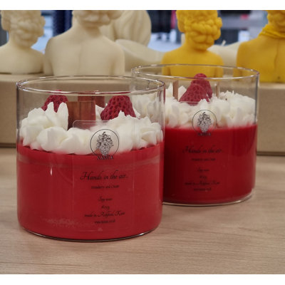 Strawberry Fizz Scented Jar Candle