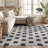 Scandinavian Arrow Shag Rug – Anthracite Dark Gray – Medium Pile, Soft Feel, Easy Maintenance-1592215623