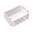 Decorative Collapsible Rectangular Fabric Storage Bin Organizer Basket With Wooden Handles For Clothes Storage-46921495