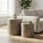 Kareen Concrete Pedestal End Table-1157499599-1157499598