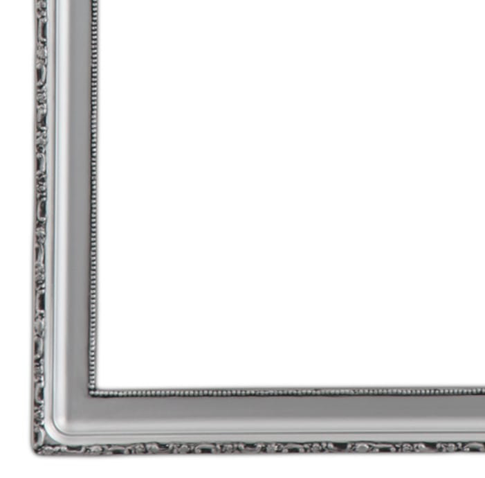 Miroir pleine grandeur Azair, Jet argenté