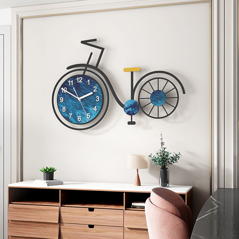 Horloge murale 24,6 "en acrylique 3D