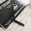 Bureau réglable à manivelle avec 2 tiroirs en métal, tabouret et bureau latéral extensible E0 Grade