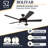 Bolivar 52" Ceiling Fan with LED Light-1670414282