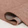 Alda Modern Minimalist Mingled Solid Salmon/Cream Indoor/Outdoor Rug