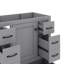 36 Inch Modern Bathroom Vanity No Sink Multi Functional Drawer Divider Adjustable Shelf-799266256