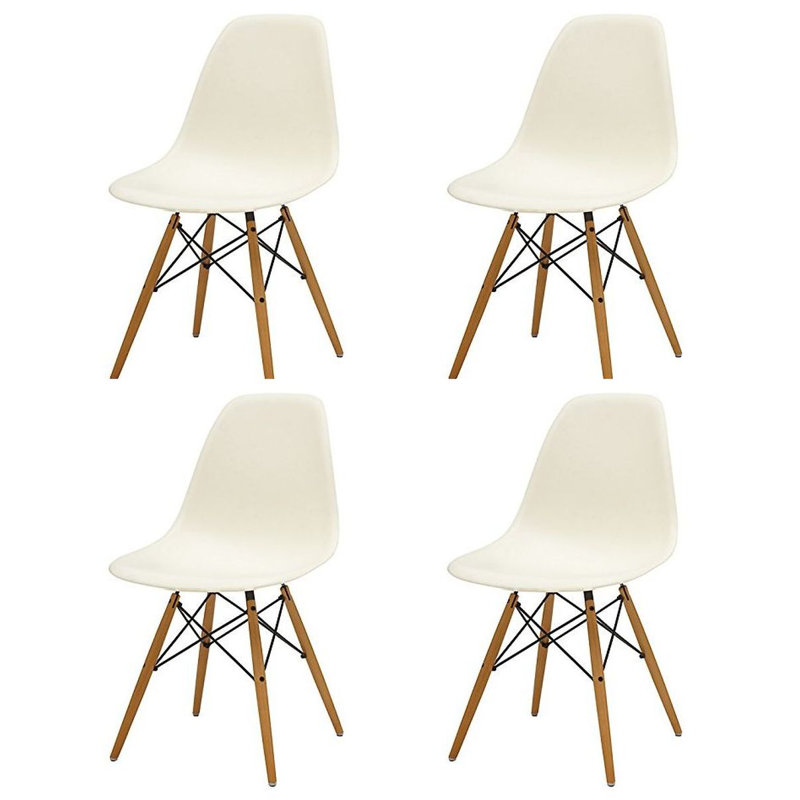 Chaise d’appoint Rhona, Crème
