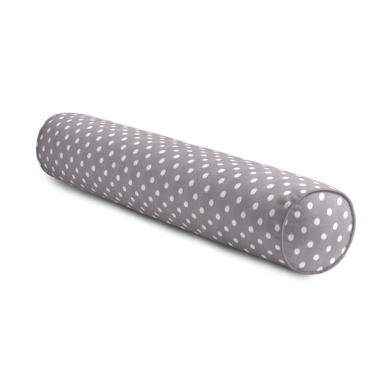 Linen Bolster Pillow Cover & Insert, 8" x 24"