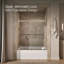 Levity 59.63" x 62" Bypass Bath Door with CleanCoat® Technology-152362716-227747595