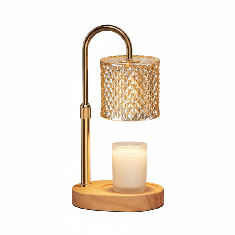 Candle Warmer Lamp With Timer, Candle Lamp With Dimmer, Wax Warmer Height Adjustable For Home Decor, Wax Melt Warmer For Scented Candles