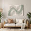 Gradient Abstract 78, art mural gris en métal-1388647228