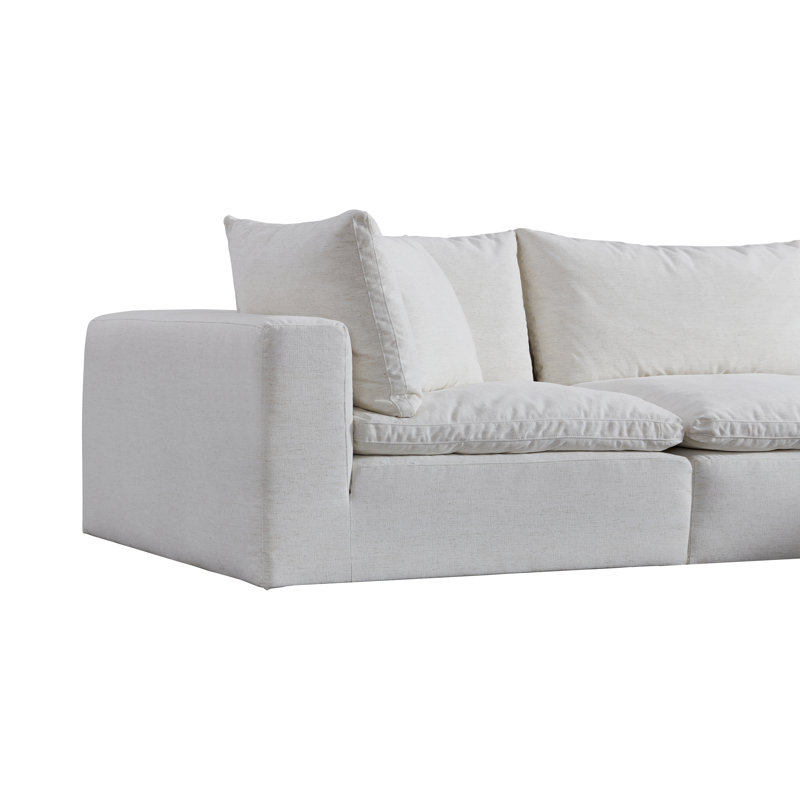 Canapé modulaire en avant de 92 po