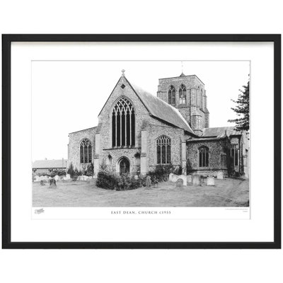 East Dean, Church C1955 by Francis Frith - Single Picture Frame Print