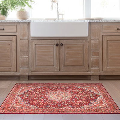 Tapis rubis à tissage plat Kenya Ruby