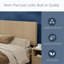 Ebern Designs Farmhouse Wood Headboard, Wall Mounted-929358442-912824889