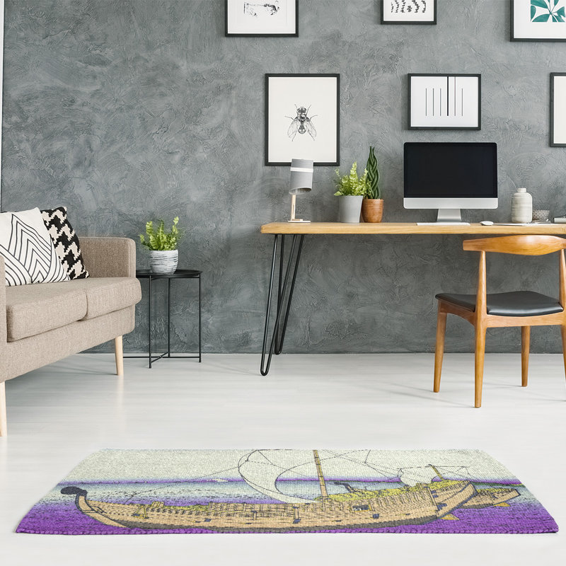Chenille Indoor Rug, Rectangle 3' x 5'