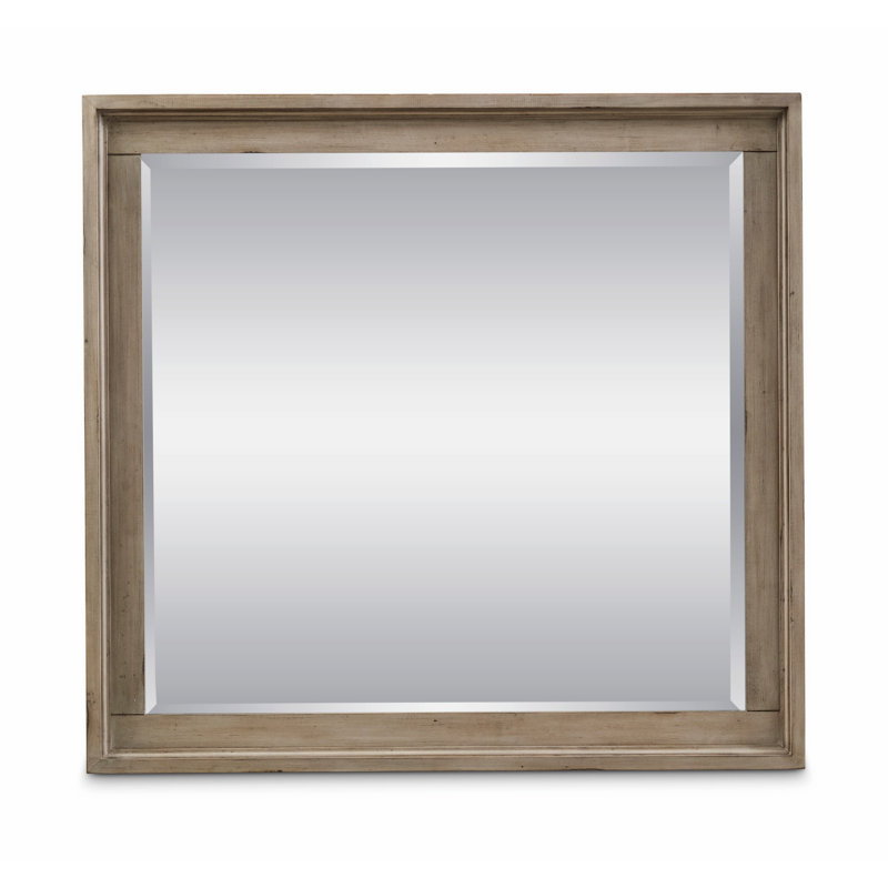 Miroir d'intérieur, miroir, commode avec cadre en bois