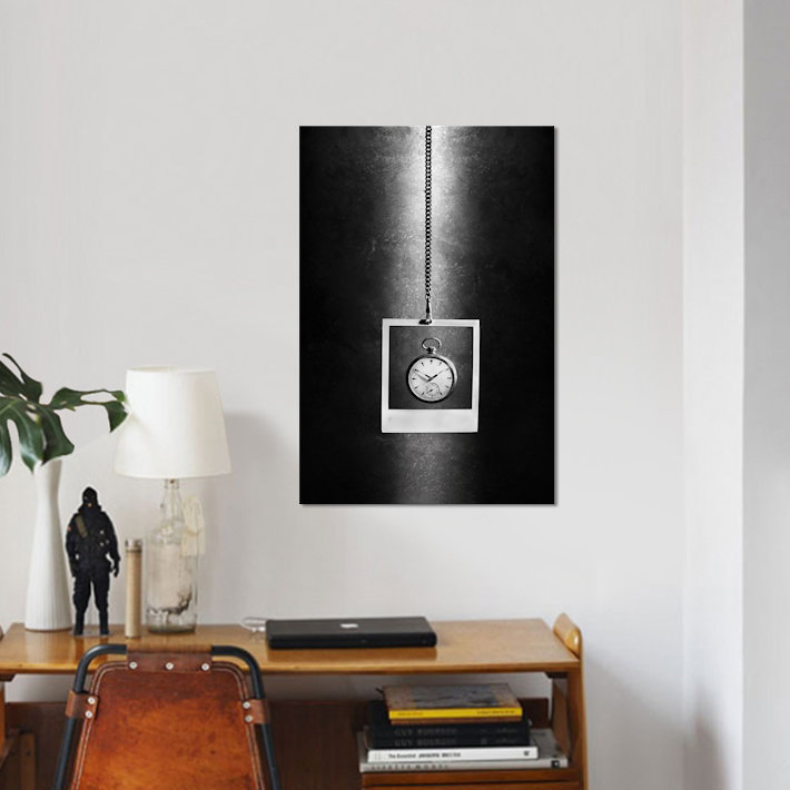 « time illusion », impression sur toile, H 18 po x l 12 po x P 1,5 po