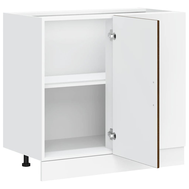 Kitchen Base Cabinet Kalmar Engineered Wood, Brown Oak