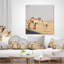 Coussin Camels in Sunny Sahara Desert - imprimé animal