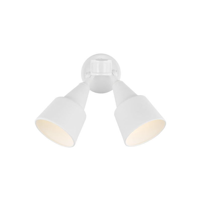 Projecteur en métal, Blanc